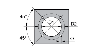 Фланец FACI RS 50